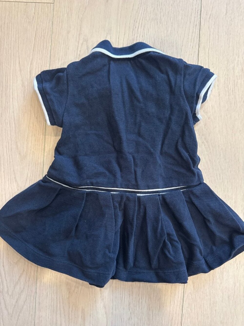 Jacadi Dress 12M Navy - Picture 4 of 5